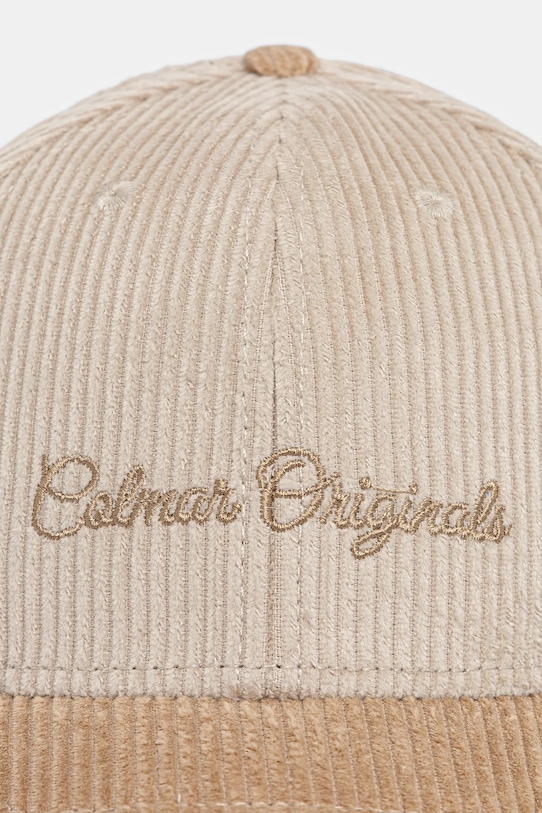 Colmar czapka z daszkiem bawełniana 5012.1YW beżowy AW25