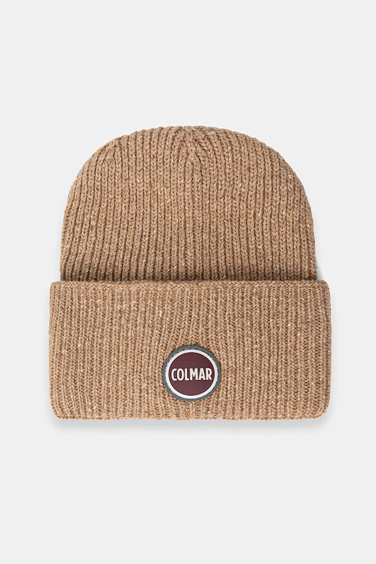 Μάλλινο σκουφί Colmar μεσαίου πάχους καφέ 5028N.3VI