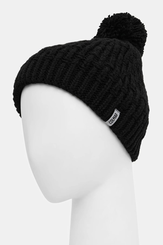 Colmar czapka z dodatkiem wełny 4882.9YZ czarny AW25