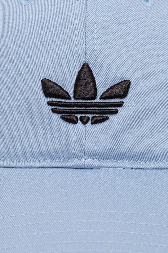 adidas Originals șapcă de baseball din bumbac albastru JV7389