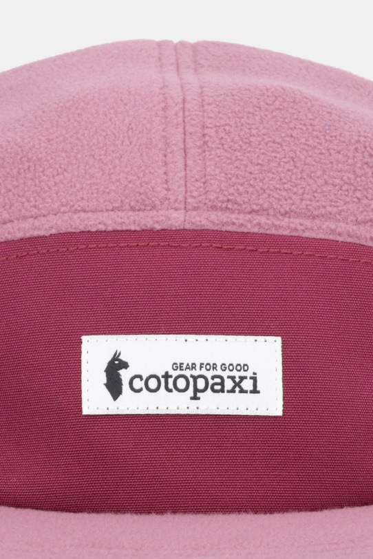 Cotopaxi czapka z daszkiem Fleece 5-Panel F24469U935 różowy AW25