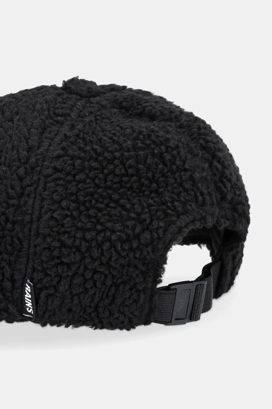 Akcesoria Rains czapka z daszkiem 20650 Fleece Cap 20650. czarny