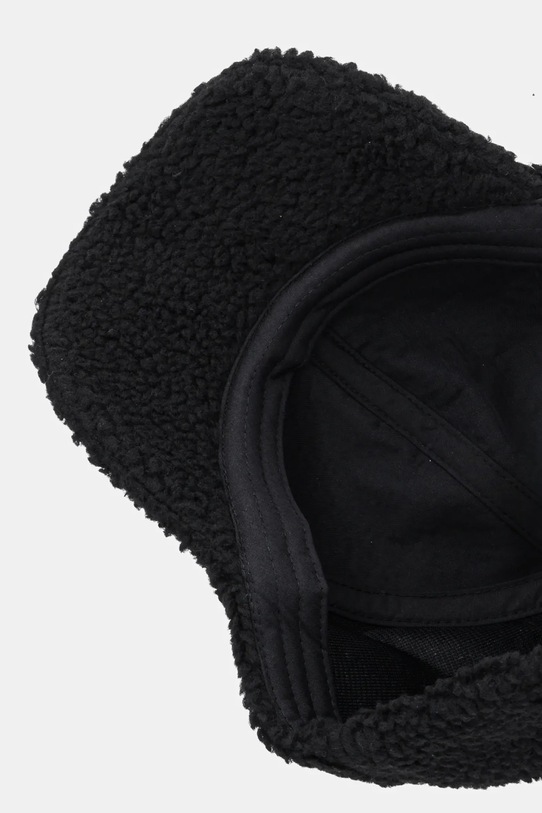 Rains czapka z daszkiem 20650 Fleece Cap czarny 20650.