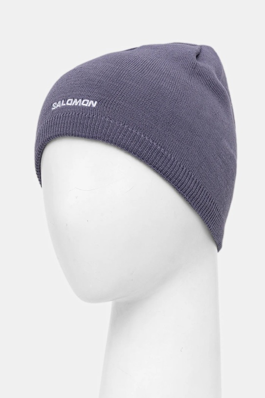 Шапка Salomon LC2631100 фиолетовой AW25