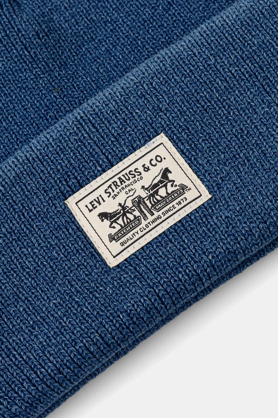 Бавовняна шапка Levi's 000J4 блакитний AW25