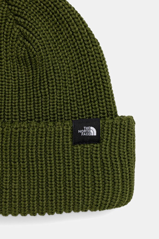 Akcesoria The North Face czapka Fisherman Beanie NF0A55JGBRI1 zielony