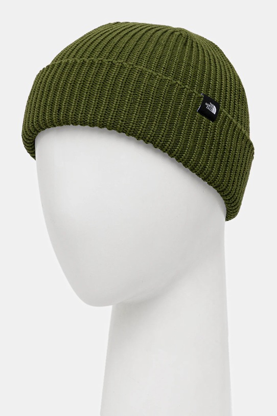 The North Face czapka Fisherman Beanie zielony NF0A55JGBRI1