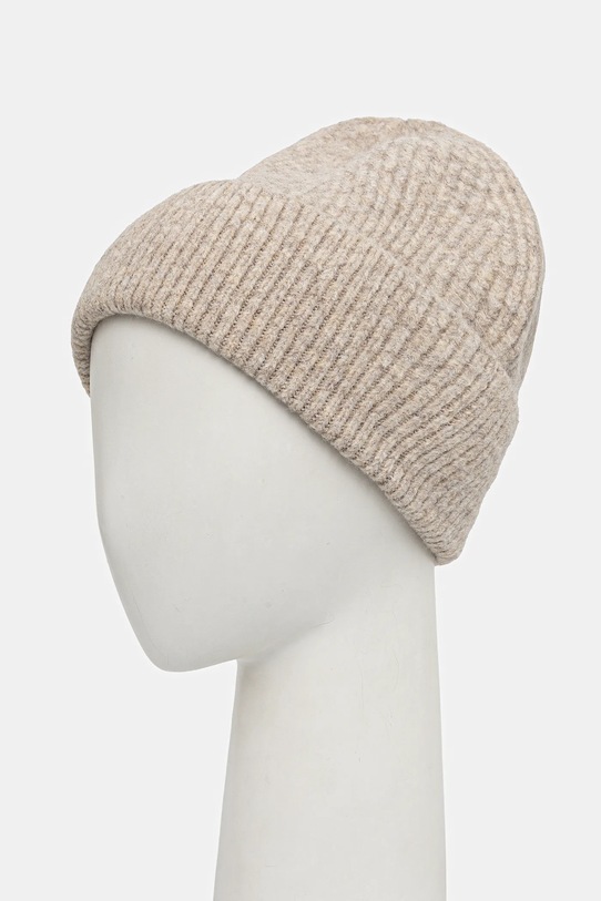 Jack Wolfskin căciulă din amestec de lână FUZZY A65238 bej AW25