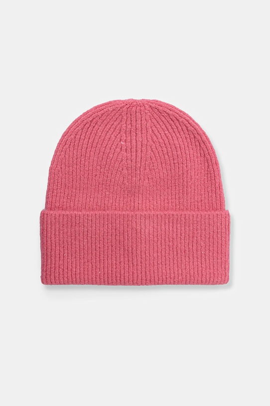Шапка з домішкою вовни Jack Wolfskin FUZZY з додаванням вовни рожевий A65238
