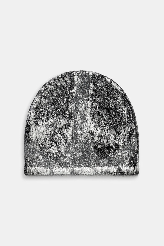Шапка с вълна Heliot Emil тънък сребърен AW25.16.132.BLK01