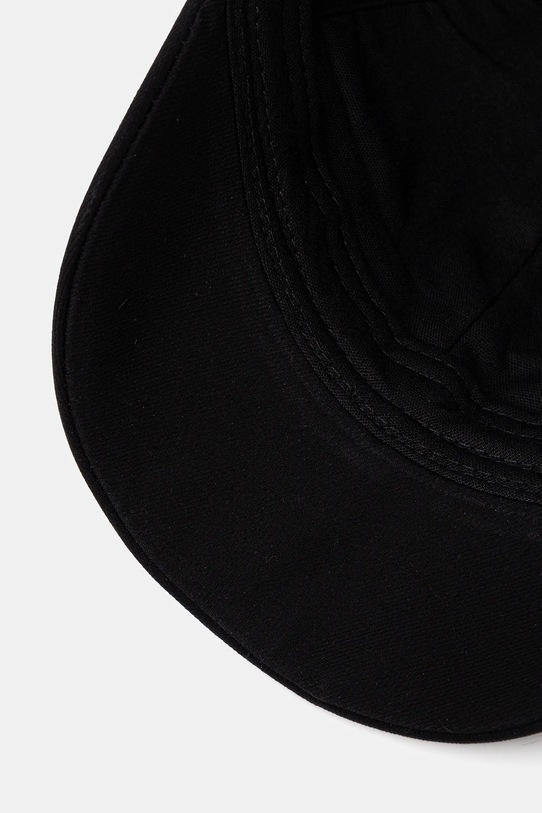 Heliot Emil czapka z daszkiem z dodatkiem wełny czarny AW25.16.139.BLK01