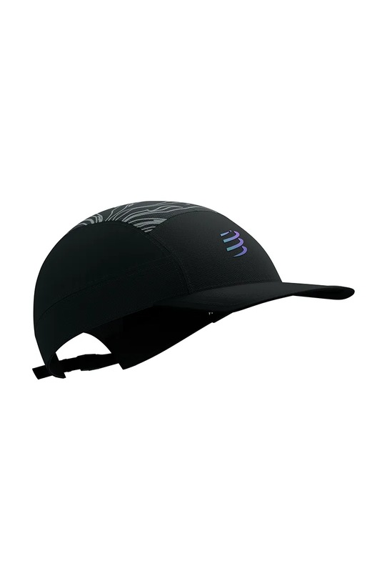 Akcesoria Compressport czapka z daszkiem 5 Panel Light XHWU1103 czarny
