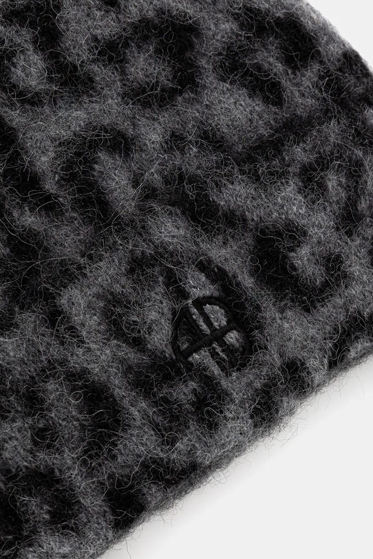 Akcesoria Anine Bing czapka z dodatkiem wełny elia A.12.11732 szary