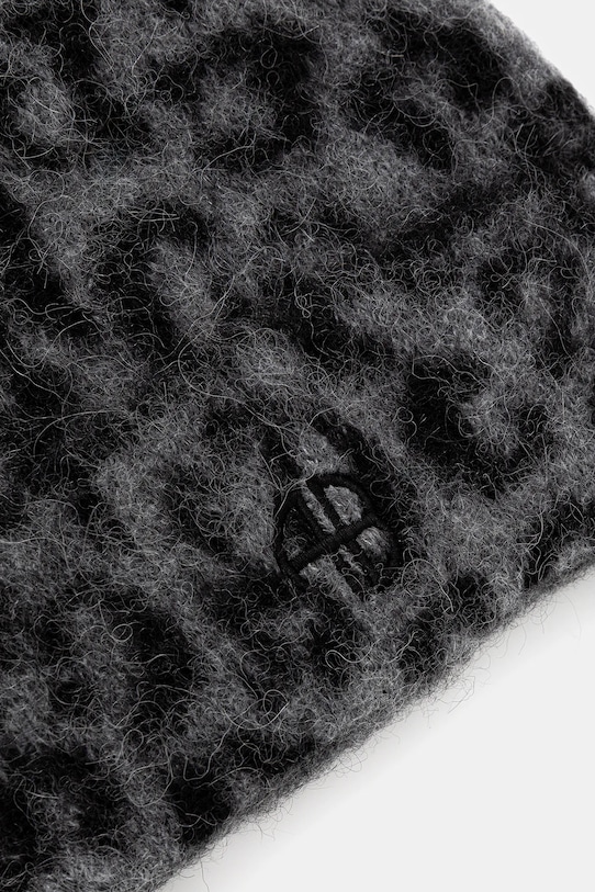 Akcesoria Anine Bing czapka z dodatkiem wełny elia A.12.11732 szary