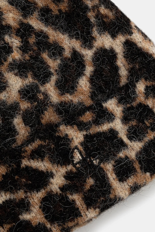 Akcesoria Anine Bing czapka z dodatkiem wełny elia A.12.11733 brązowy