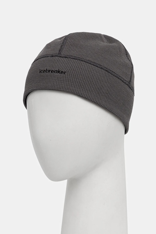 Icebreaker czapka z wełną Merino 260 Waffle IB0A57AI0D51 szary AW25