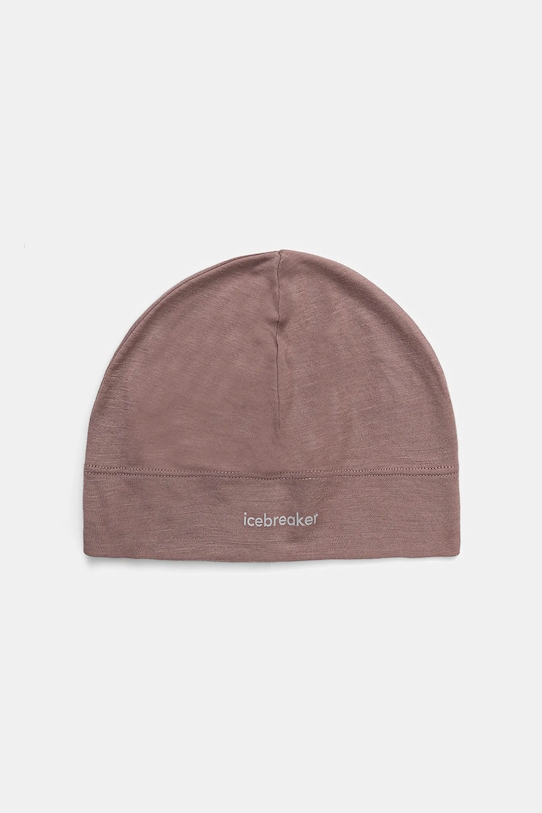 Icebreaker căciulă de lână Merino 200 Oasis uni roz IB0A56SH0GV1