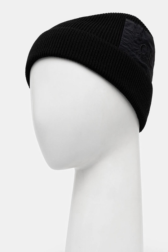 C.P. Company czapka wełniana 19CMAC163A005509A czarny AW25