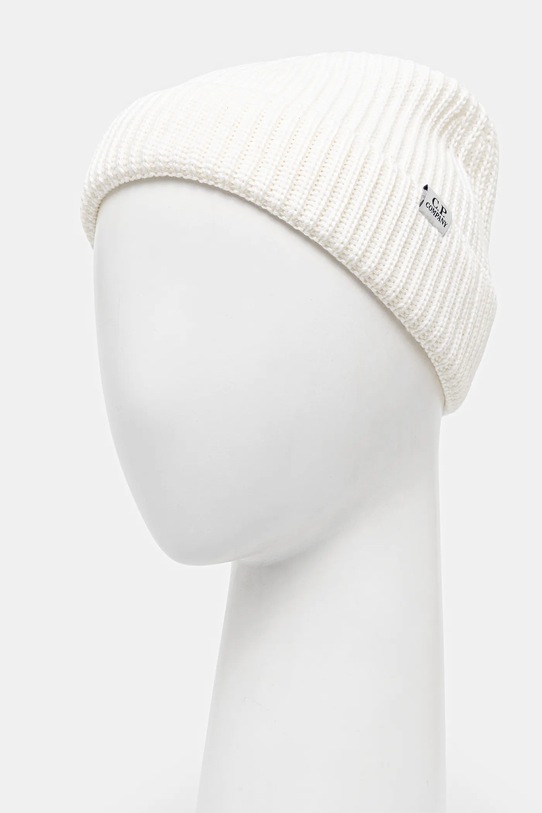C.P. Company czapka wełniana 19CMAC164A005509A beżowy AW25
