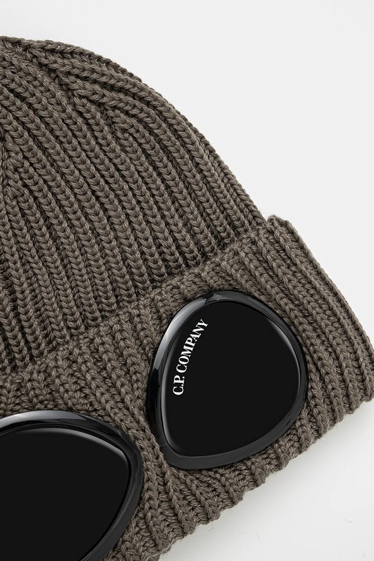 Dodatki Volnena kapa C.P. Company 19CMAC742A005509A siva