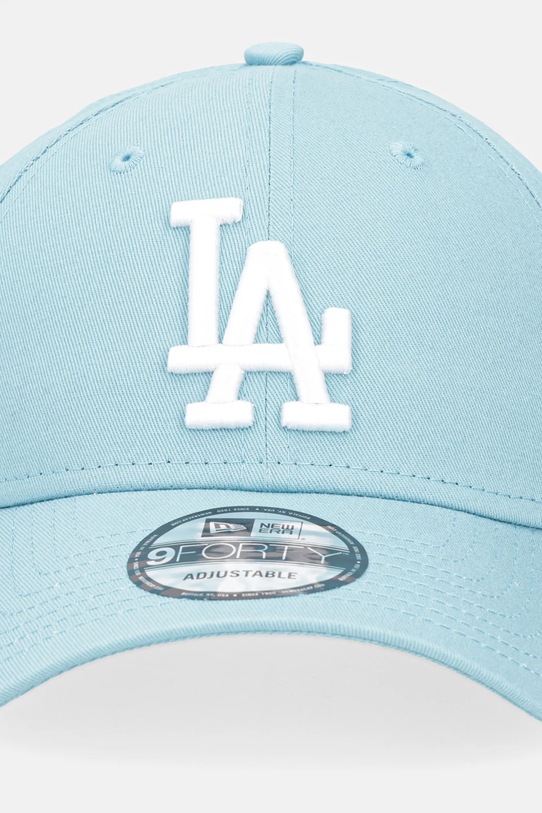 New Era czapka z daszkiem bawełniana 0 60691387 turkusowy AW25