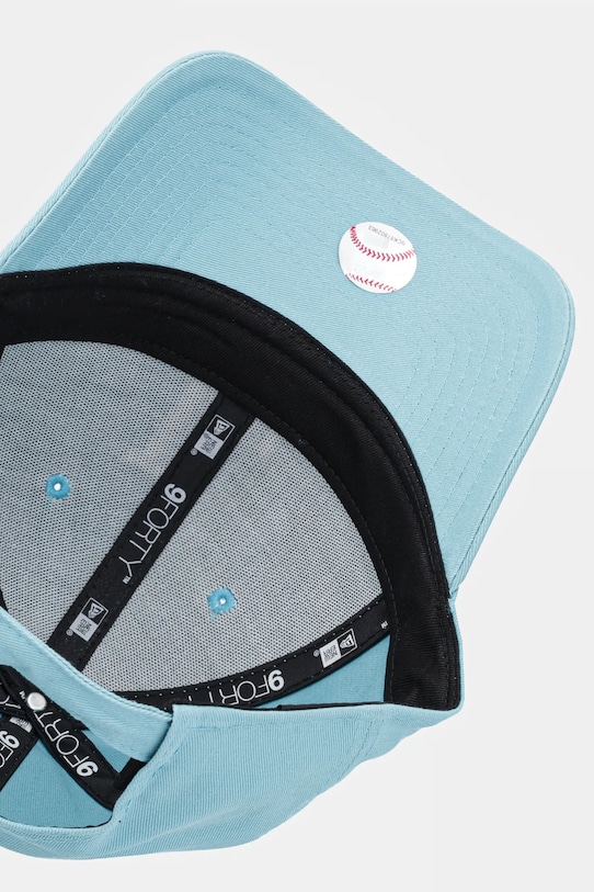 New Era czapka z daszkiem bawełniana 0 turkusowy 60691387