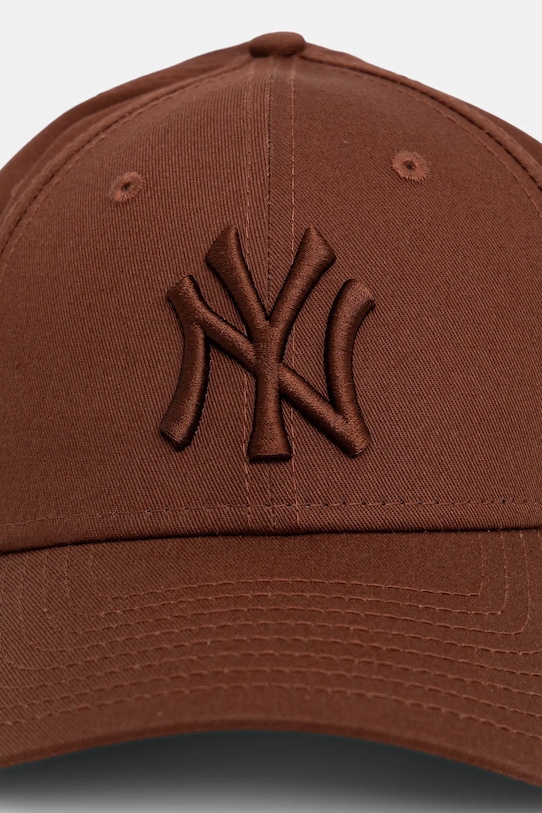 New Era șapcă de baseball din bumbac 60691396 maro AW25