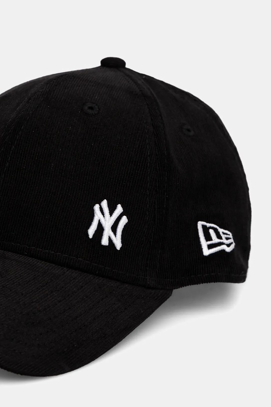New Era czapka z daszkiem sztruksowa 0 60691112 czarny AW25