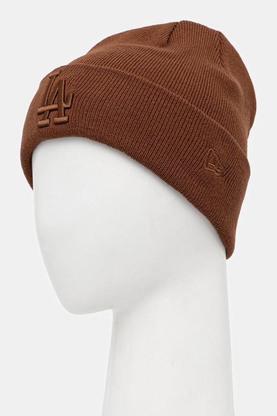 Akcesoria New Era czapka 60691384 brązowy