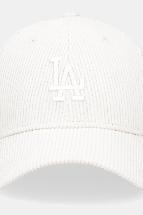 New Era czapka z daszkiem sztruksowa 0 60691060 beżowy AW25