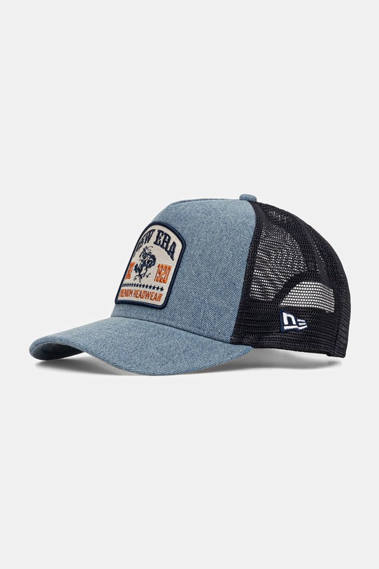 New Era czapka z daszkiem aplikacja niebieski 60691197