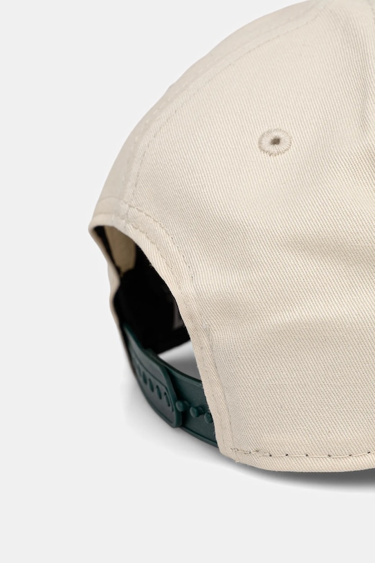 Akcesoria New Era czapka z daszkiem bawełniana 60691348 beżowy