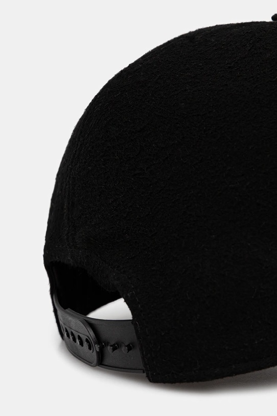 Akcesoria Rick Owens DRKSHDW czapka z daszkiem bawełniana Baseball Cap DA02E7478.BMOEM6 czarny