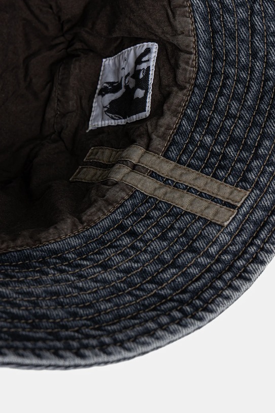 Akcesoria Rick Owens DRKSHDW kapelusz bawełniany Gilligan Hat DA02E7479.DGY niebieski