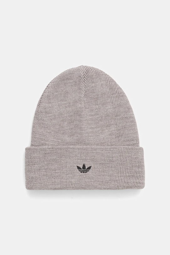 Čepice adidas Originals Adicolor Cuff středně silná šedá JW1116