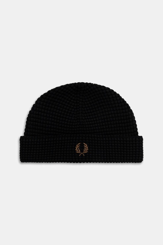 Kapa Fred Perry bez uzorka crna C1137