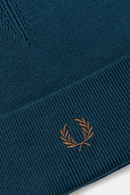 Akcesoria Fred Perry czapka z wełną C8161 turkusowy