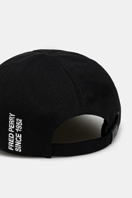 Accessories Fred Perry cotton baseball cap HW1294 black