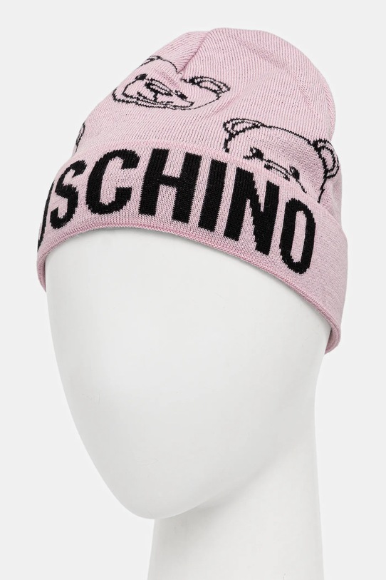 Accesorii Moschino căciulă de lână M3321.65443 roz