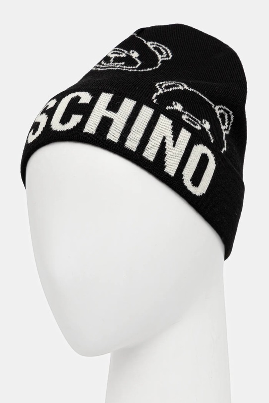 Accesorii Moschino căciulă de lână M3321.65443 negru