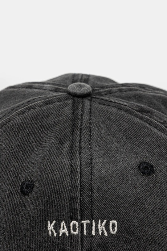 Хлопковая кепка Kaotiko чёрный AR012.01.1528