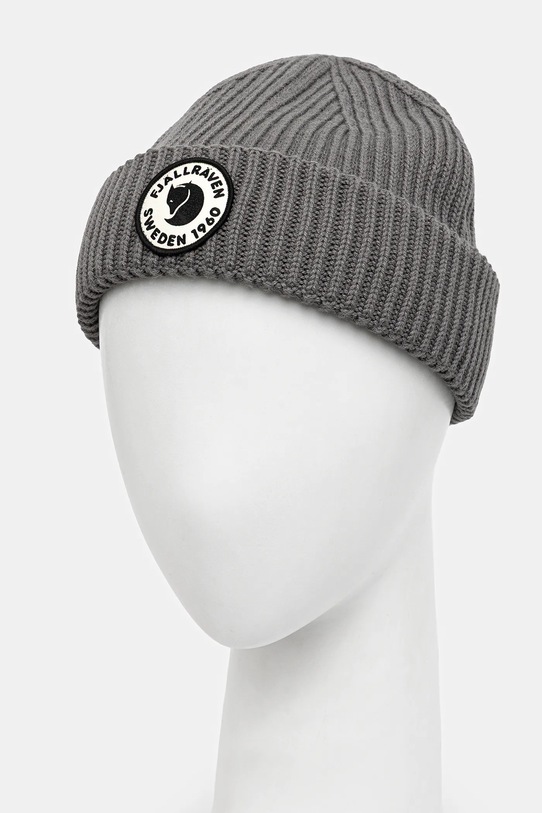 Шапка с добавлением шерсти Fjallraven 1960 Lite F13100234 серый AW25