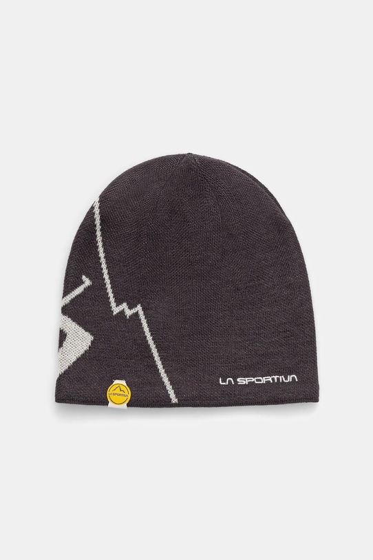 LA Sportiva czapka z dodatkiem wełny Woolly cienka szary ZZSH030