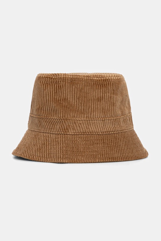 Lacoste kapelusz sztruksowy RK2934 brązowy AW25