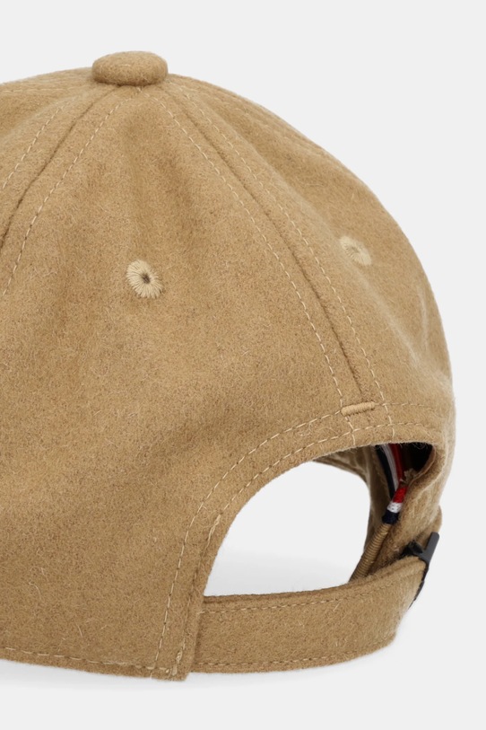 Akcesoria Fusalp czapka z daszkiem z dodatkiem wełny A3706 brązowy