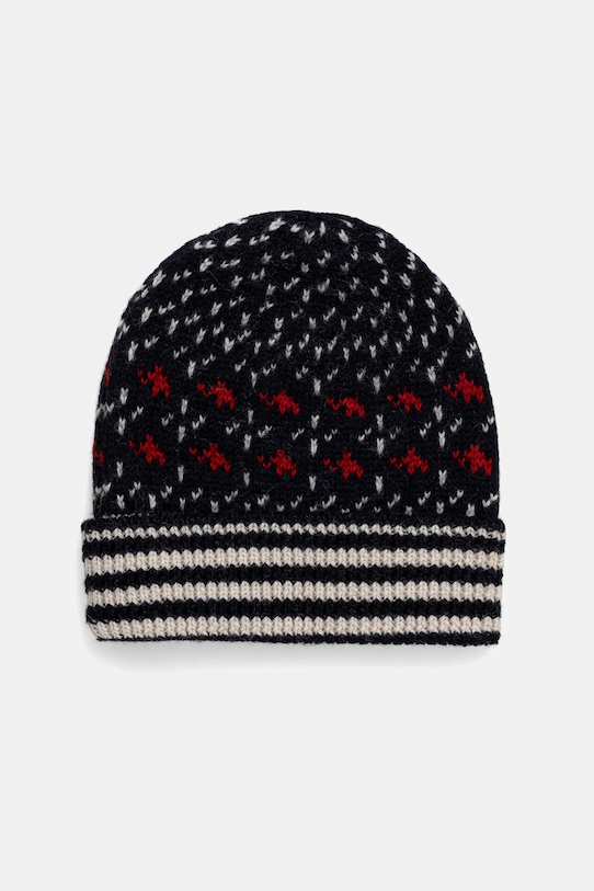 Mammut căciulă de lână Mammut x Cabourn Direttissima cu modele negru 1191.02140