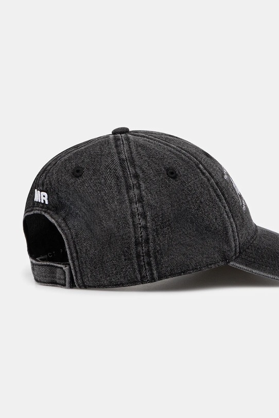 Akcesoria Martine Rose czapka z daszkiem jeansowa Signature 1134WP14002 czarny
