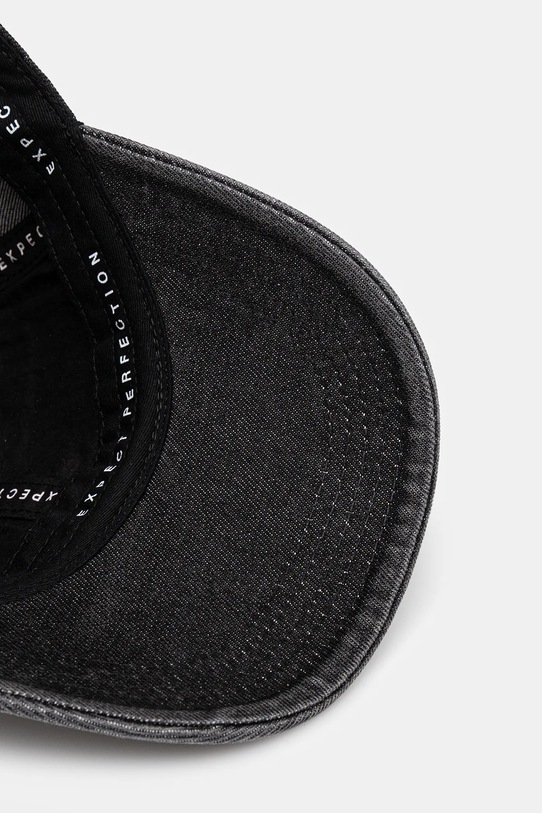 Martine Rose czapka z daszkiem jeansowa Signature czarny 1134WP14002