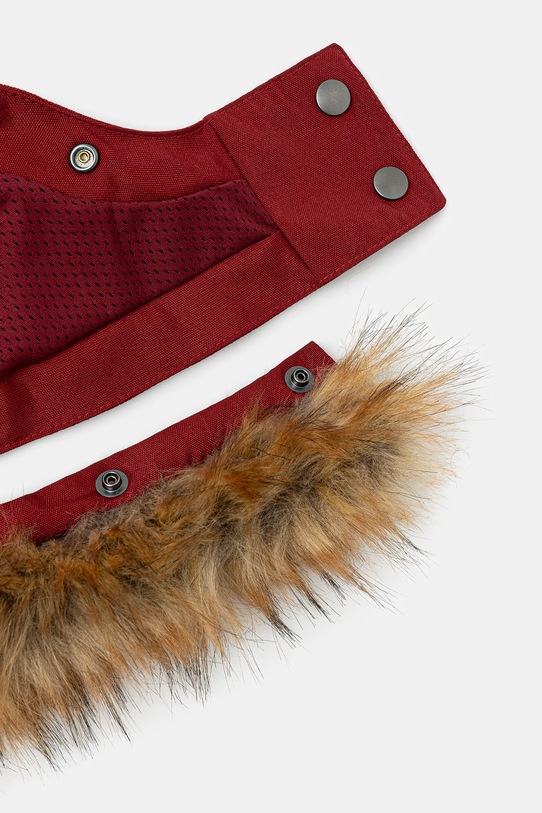 Martine Rose czapka z daszkiem Parka Cap bordowy 1215WO18102