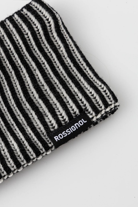 Rossignol opaska na głowę wełniana RLOMH19 czarny AW25